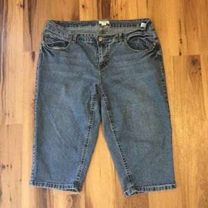 Cato Plus 16W bermuda denim shorts
